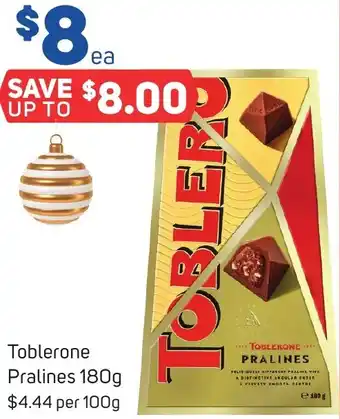 Toblerone Pralines 180g