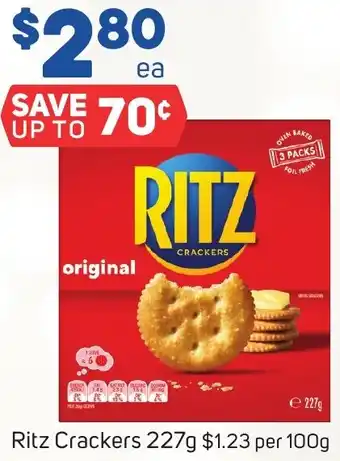 Foodland Ritz Crackers 227g offer