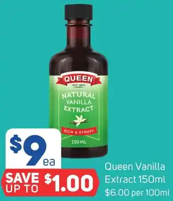 Queen Vanilla Extract 150ml