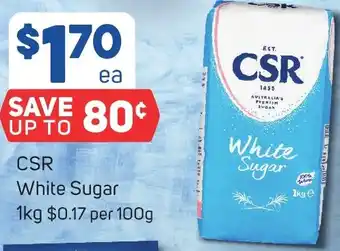 Foodland CSR White Sugar 1kg offer