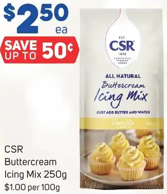 Foodland CSR Buttercream Icing Mix 250g offer