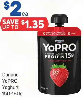 Foodland Danone YoPRO Yoghurt 150-160g offer