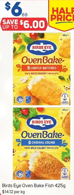 Foodland Birds Eye Oven Bake Fish 425g offer