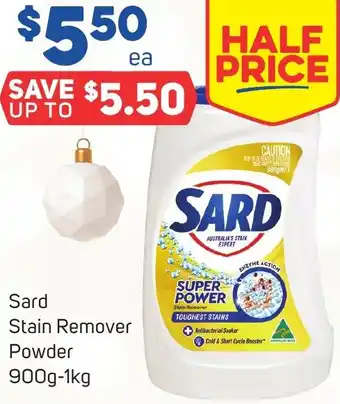 Foodland Sard Stain Remover Powder 900g-1kg offer