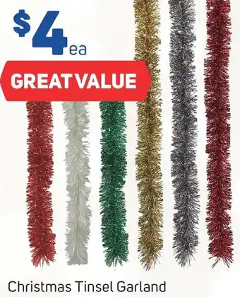 Christmas Tinsel Garland