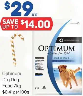 Foodland Optimum Dry Dog Food 7kg offer