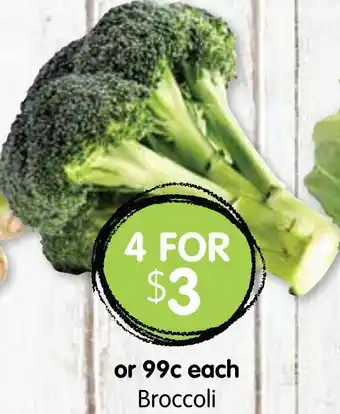 Spudshed Broccoli offer