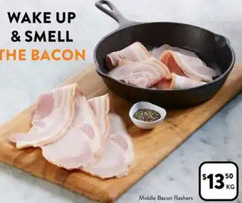 Foodworks Middle Bacon Rashers offer