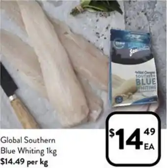 Foodworks Global Southern Blue Whiting 1kg offer