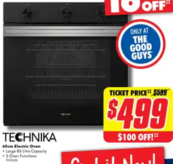 The Good Guys 60cm Electric Oven offer