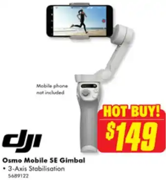 The Good Guys Osmo Mobile SE Gimbal offer