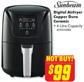 The Good Guys Digital Airfryer Copper Dura Ceramic offer