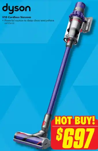 The Good Guys V10 Cordless Vacuum offer