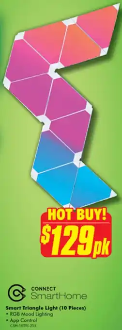 The Good Guys Smart Triangle Light (10 Pieces) offer