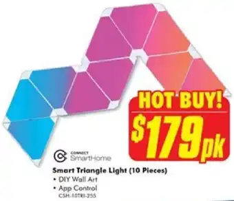 The Good Guys Smart Triangle Light (10 Pieces) offer
