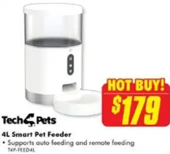 The Good Guys 4L Smart Pet Feeder offer