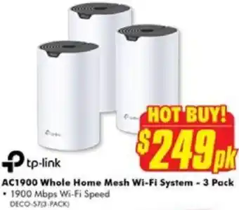 The Good Guys AC1900 Whole Home Mesh Wi-Fi System - 3 Pack offer