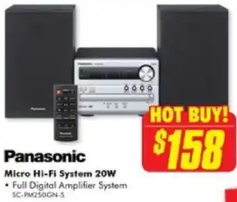 The Good Guys Micro Hi-Fi System 20W offer