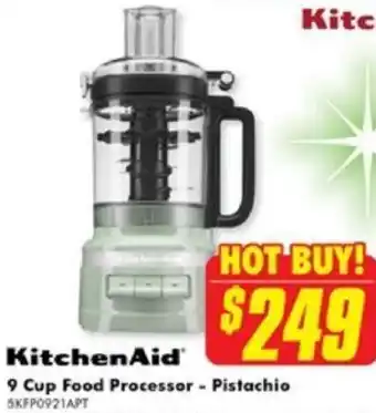 The Good Guys 9 Cup Food Processor - Pistachio offer