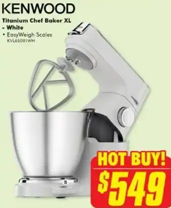 The Good Guys Titanium Chef Baker XL - White offer