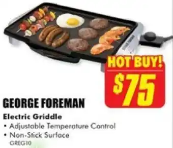 The Good Guys Electric Griddle offer
