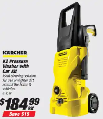 Karcher K2 Pressure Washer with Car Kit