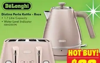 The Good Guys Distina Perla Kettle - Rose offer