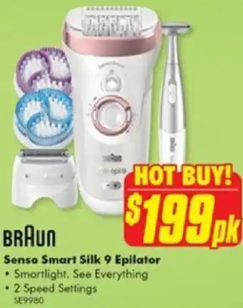 The Good Guys Senso Smart Silk 9 Epilator offer