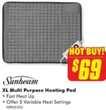 The Good Guys XL Multi Purpose Heating Pad offer