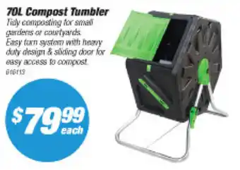 Compost Tumbler 70L