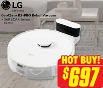 The Good Guys CordZero RS-PRO Robot Vacuum offer