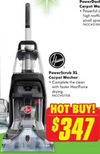 The Good Guys PowerScrub XL Carpet Washer offer