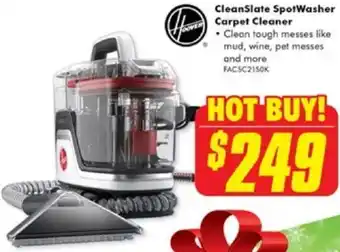 The Good Guys CleanSlate SpotWasher Carpet Cleaner offer