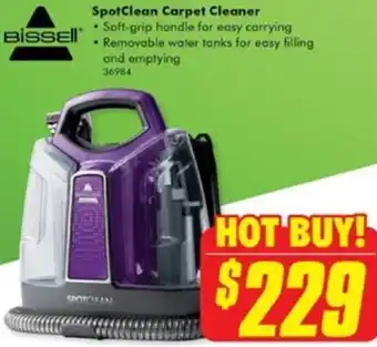 The Good Guys SpotClean Carpet Cleaner offer
