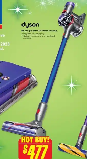 The Good Guys V8 Origin Extra Cordless Vacuum offer