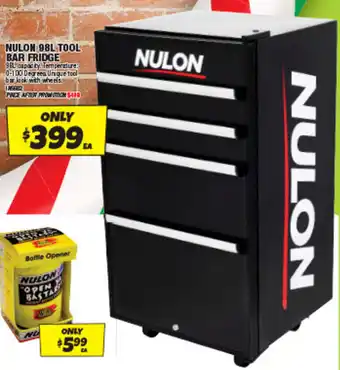 Autobarn NULON 98L TOOL BAR FRIDGE offer