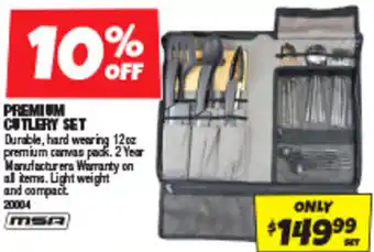 Autobarn PREMIUM CUTLERY SET offer