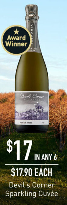 Dan Murphy's Devil's Corner Sparkling Cuvée offer