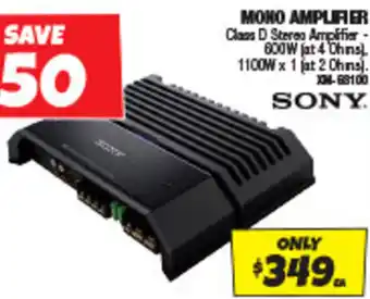 Autobarn MONO AMPLIFIER offer