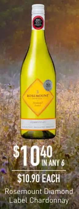 Dan Murphy's Rosemount Diamond Label Chardonnay offer