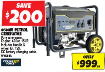 Autobarn 6500W PETROL GENERATOR offer