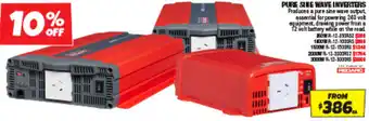 Autobarn PURE SINE WAVE INVERTERS offer