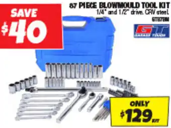 Autobarn 87 PIECE BLOWMOULD TOOL KIT offer