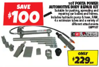 Autobarn 10T PORTA POWER AUTOMOTIVE BODY REPAIR KIT offer