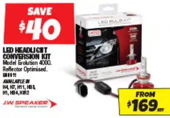 Autobarn LED HEADLIGHT CONVERSION KIT offer