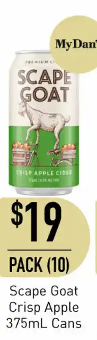 Scape Goat Crisp Apple 375ml