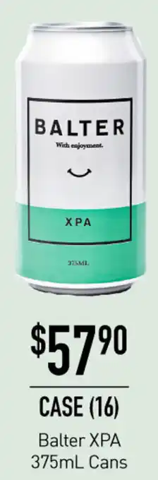 Dan Murphy's Balter XPA 375ml offer