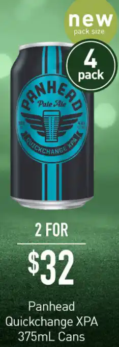 Panhead Quickchange XPA 375ml Cans