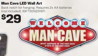 Repco Man Cave LED Wall Art offer