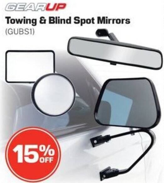 Towing & Blind Spot Mirrors offer at Repco